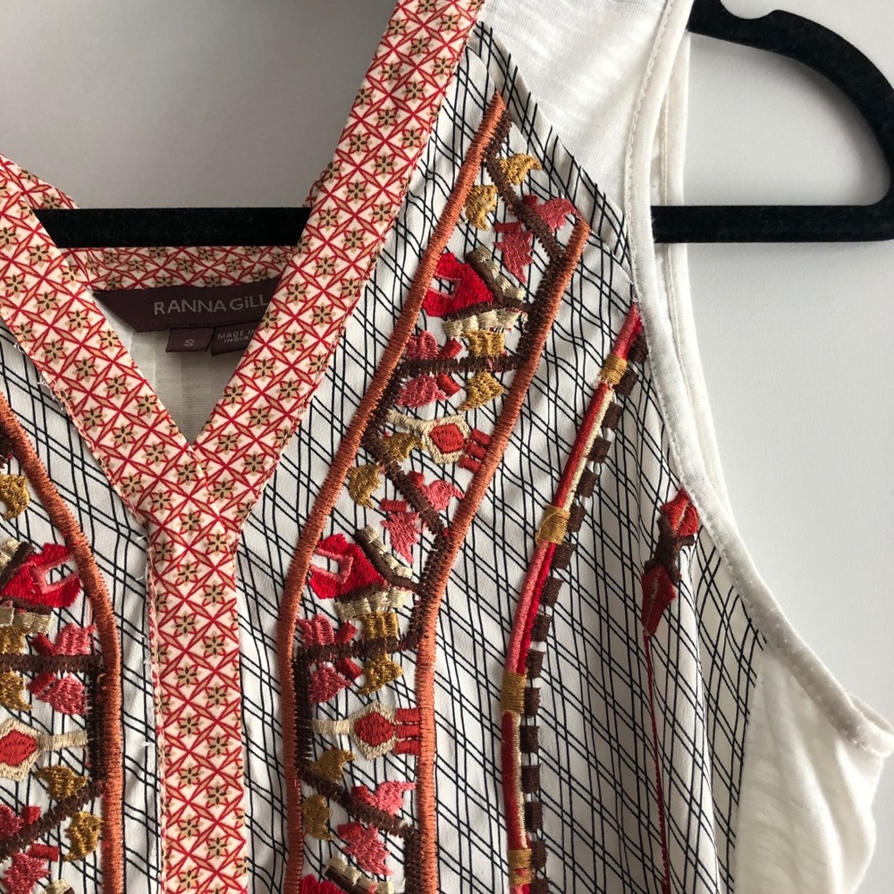 Gorgeous Stitching Detail Tank